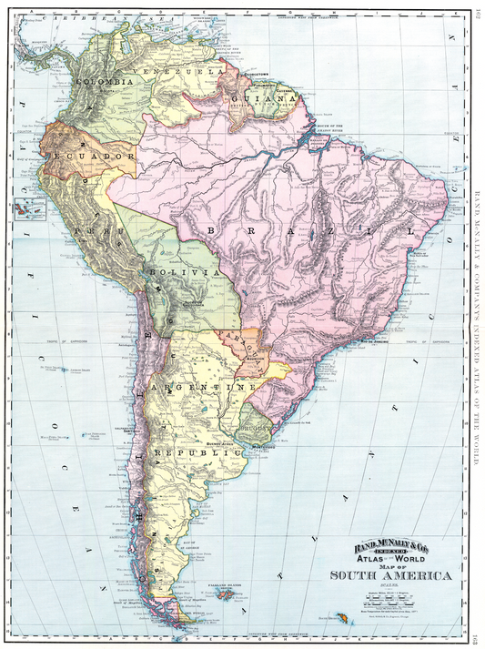 South America 1897